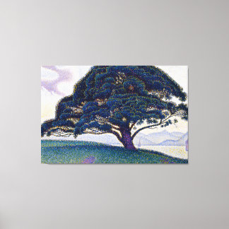 The Bonaventure Pine by Paul Signac Canvas Print