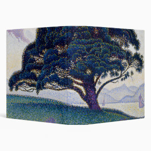 The Bonaventure Pine, Oil Painting, Paul Signac 3 Ring Binder