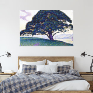 The Bonaventure Pine, Oil Painting, Paul Signac Canvas Print