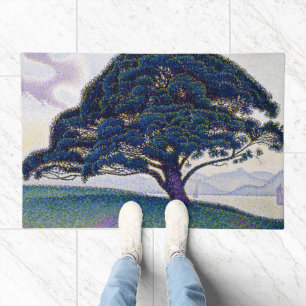 The Bonaventure Pine, Oil Painting, Paul Signac Doormat