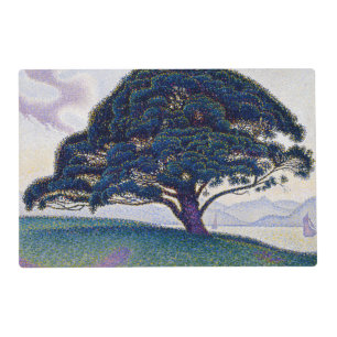 The Bonaventure Pine, Oil Painting, Paul Signac Placemat