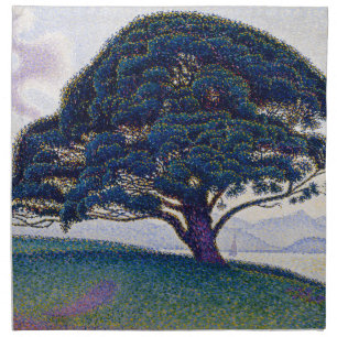 The Bonaventure Pine - Paul Signac Cloth Napkin