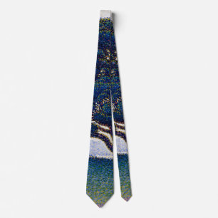 The Bonaventure Pine - Paul Signac Neck Tie