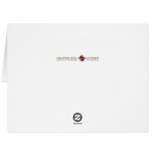 THE BOND - Greeting Card (Back Horizontal)