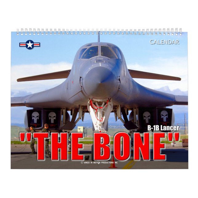 “THE BONE” - B-1B Lancer Calendar (Cover)