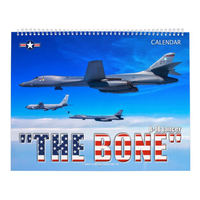 “THE BONE” - B-1B Lancer Calendar (Cover)