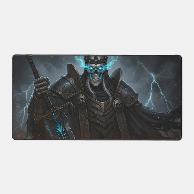 The Bone Emperor Desk Mat (Front)