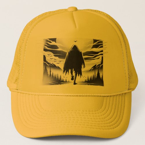 The Bone Shadow Reflections in the Desert Trucker Hat