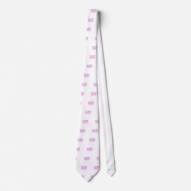 The Bone Whisperer Orthopedic Physician Tie (Front)