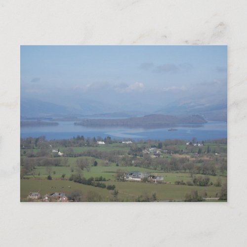 The Bonnie Banks of Loch lomond Postcard