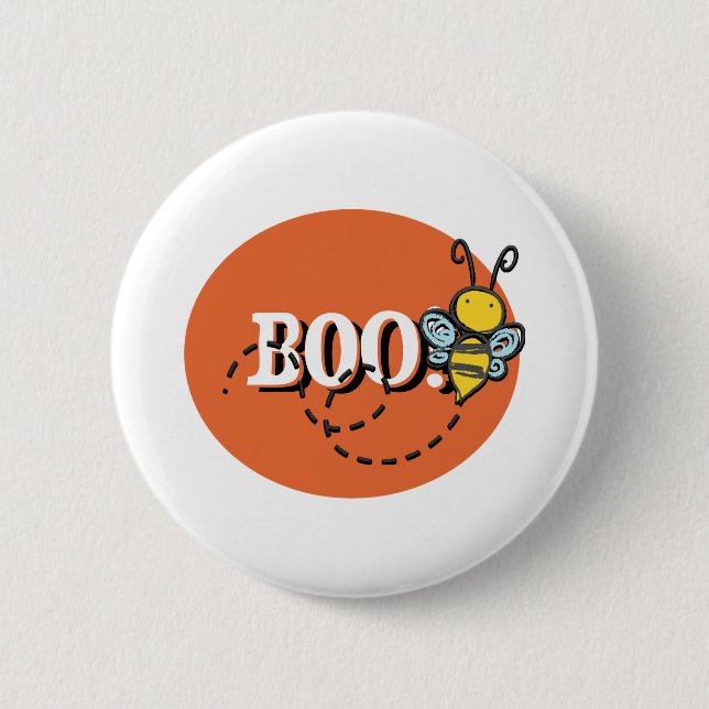 The Boo Bee Button (Front)
