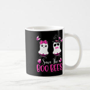 The Boo Bees Fun Breast Cancer Awareness Halloween Coffee Mug