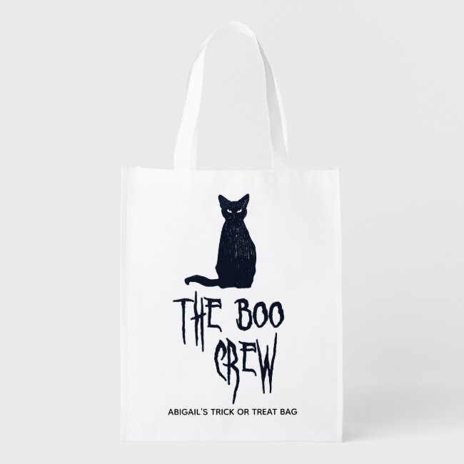 The Boo Crew - Black Cat Trick or Treat Halloween