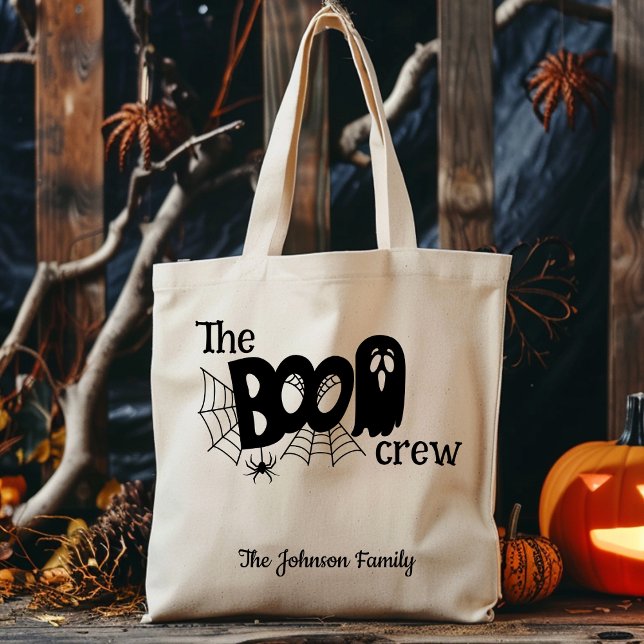 The Boo Crew Custom Halloween Family Kids  Tote Bag (Creator Uploaded)
