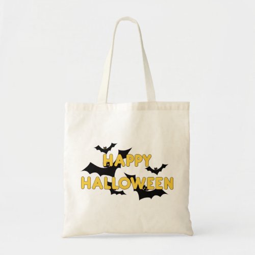 The Boo Crew Halloween Black Orange Family Name  Tote Bag