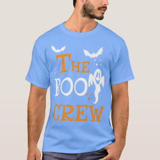 The Boo Crew Halloween Ghost Trick Treat Funny Hal T-Shirt