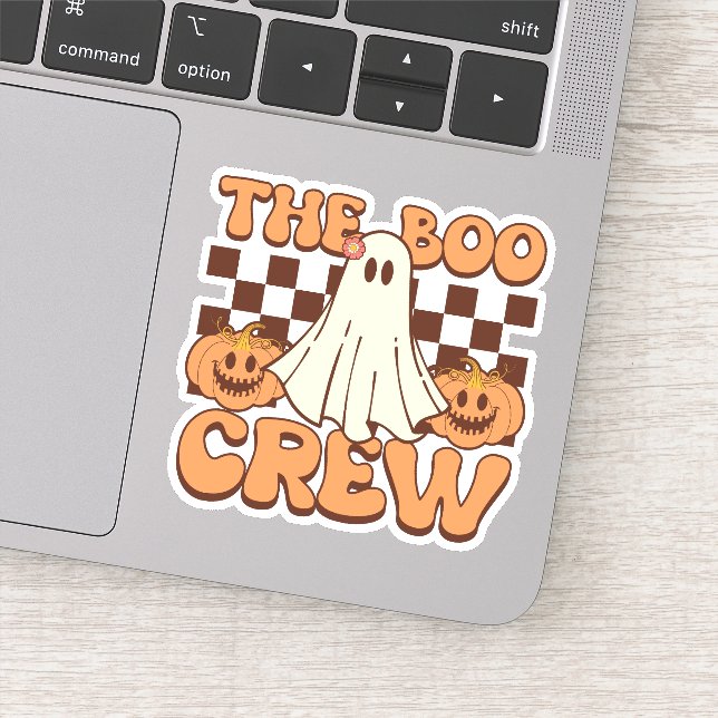 The Boo Crew Halloween Sticker (Detail)