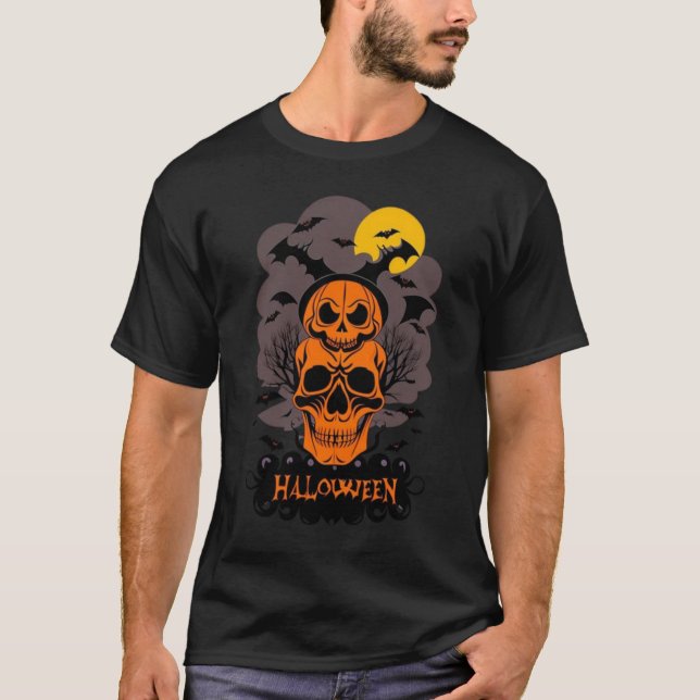 The Boo crew Halloween  T-Shirt (Front)