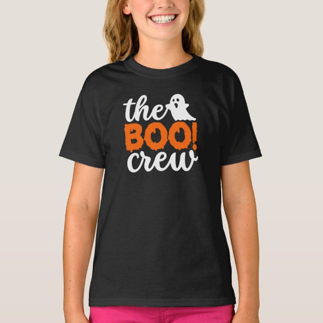 The Boo Crew Halloween T-Shirt (Front)