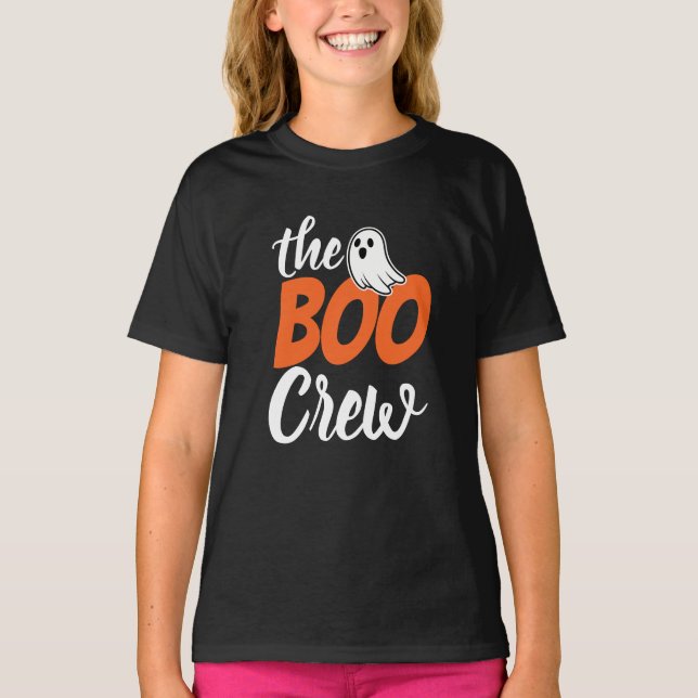 The Boo Crew Halloween T-Shirt (Front)