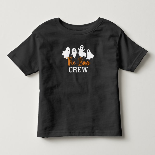 The Boo Crew Halloween Toddler T-shirt (Front)