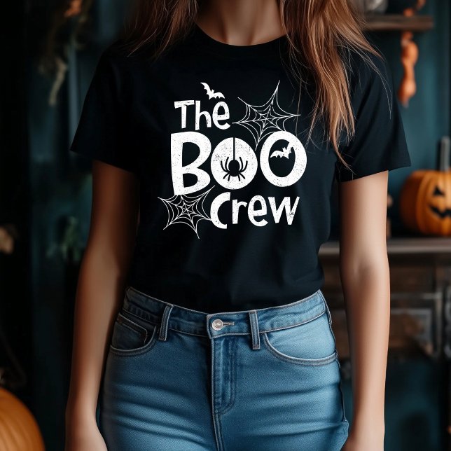 The Boo Crew Halloween Tri-Blend Shirt (Creator Uploaded)