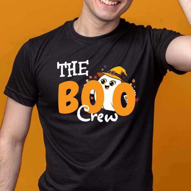 The Boo Crew Orange Family Halloween Matching T-Shirt (Creator Uploaded)