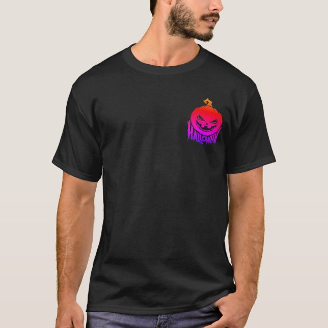 The Boo Crew Orange Halloween Family Matching T-Sh T-Shirt (Front)