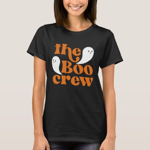 The Boo Crew Orange Halloween Family Matching T_Sh T_Shirt