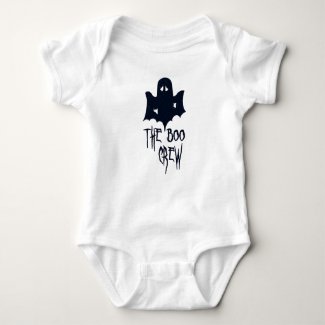 The Boo Crew - Scary Ghost Silhouette Halloween