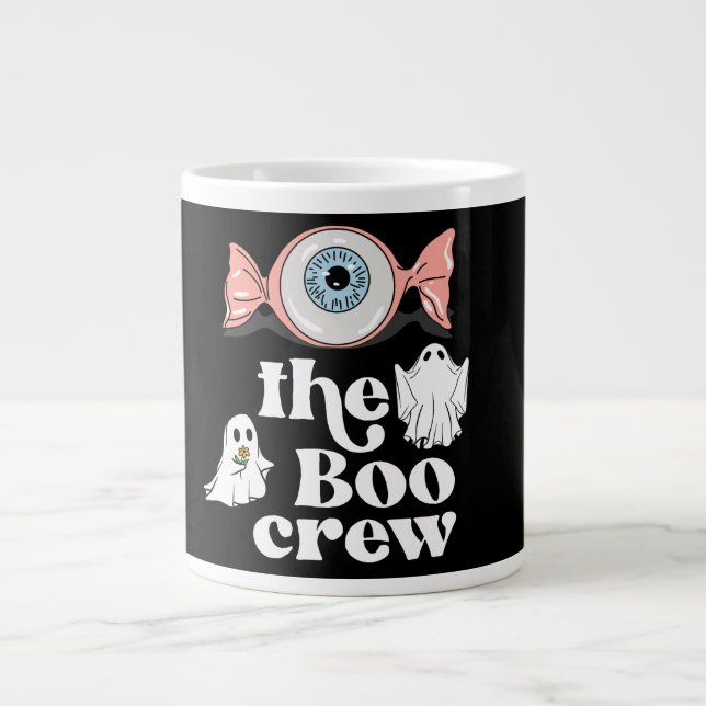 The Boo Crew | Spooktacular Halloween Squad Giant Coffee Mug (Front)