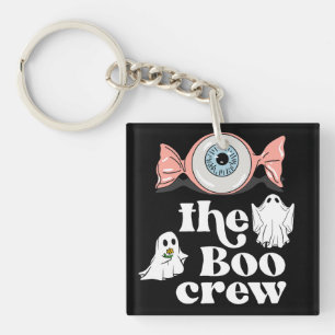 The Boo Crew Spooktacular Halloween Squad Keychain