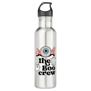 The Boo Crew   Spooktacular Halloween Squad Stainless Steel Water Bottle