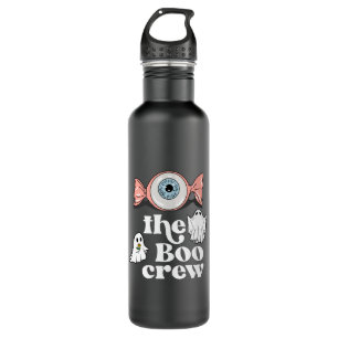 The Boo Crew   Spooktacular Halloween Squad Stainless Steel Water Bottle