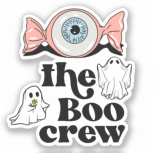The Boo Crew Spooktacular Halloween Squad Sticker