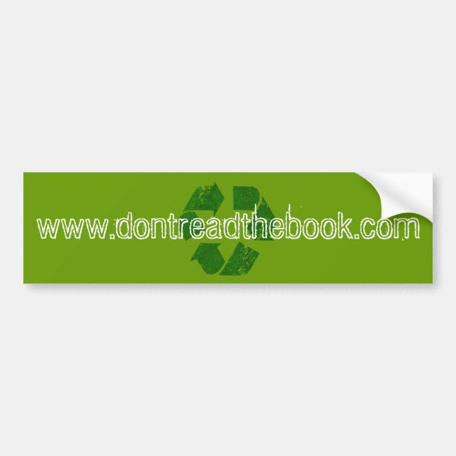 The Book bumper sticker - green (Front)