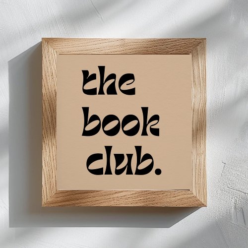 The Book Club Poster Where Stories Unite