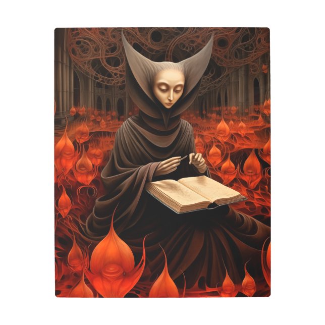The Book Healer - Surrealistic Art (Front)