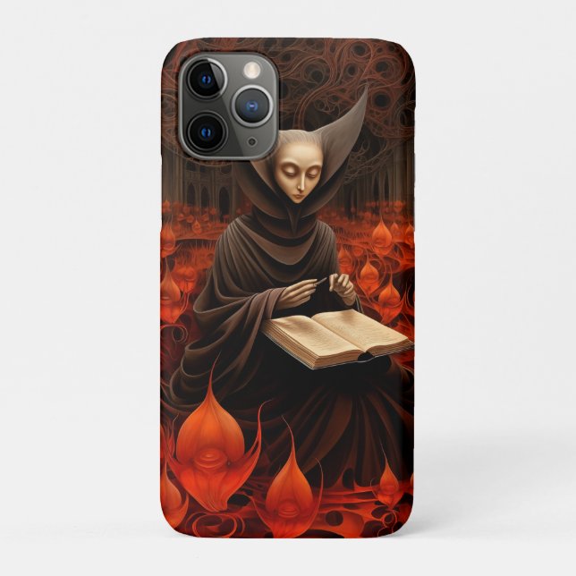 The Book Healer - Surrealistic Art Case-Mate iPhone Case (Back)