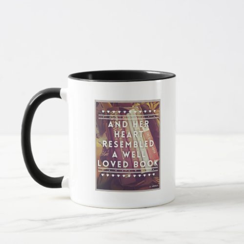 The Book Lover 11 oz Combo Ceramic Mug