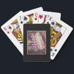 The Book Lover Playing Cards<br><div class="desc">Whether it is a rowdy game of gin rummy with the family or a hand of solitaire at your favorite coffee shop, these cards will bring a touch of charm to the occasion.</div>