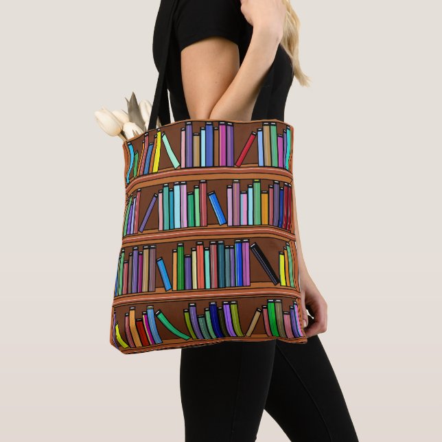 The Book Lovers Tote Bag (Close Up)