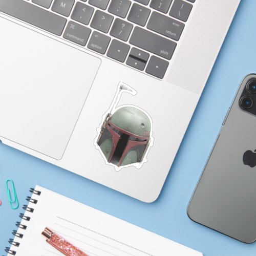 The Book of Boba Fett  Boba Fett Helmet Sketch Sticker