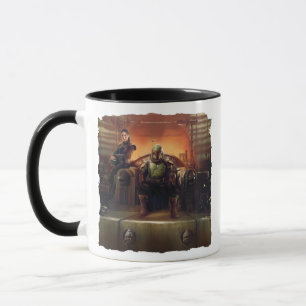 The Book of Boba Fett   Boba Fett on Throne Mug