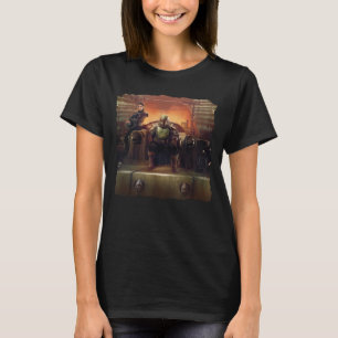 The Book of Boba Fett Boba Fett on Throne T-Shirt