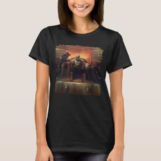 The Book of Boba Fett | Boba Fett on Throne T-Shirt