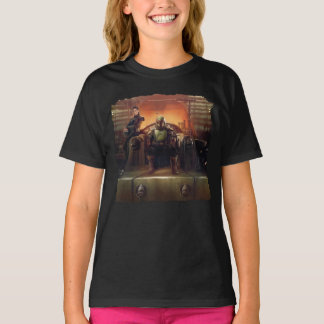 The Book of Boba Fett | Boba Fett on Throne T-Shirt