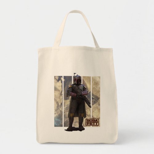 The Book of Boba Fett  Character Illustration Tote Bag