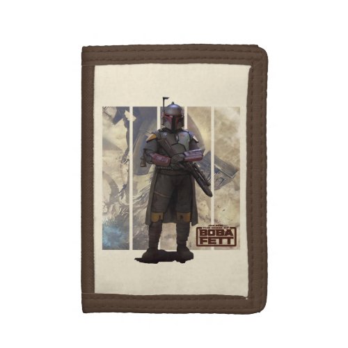 The Book of Boba Fett  Character Illustration Trifold Wallet