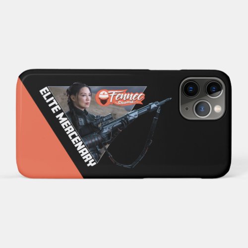 The Book of Boba Fett  Fennec Shand Rifle Graphic iPhone 11 Pro Case